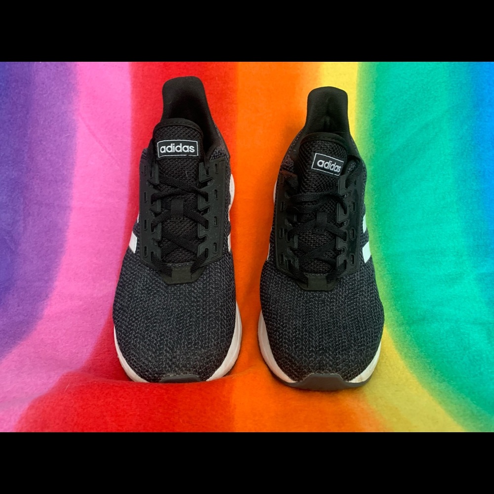 Black and white Adidas